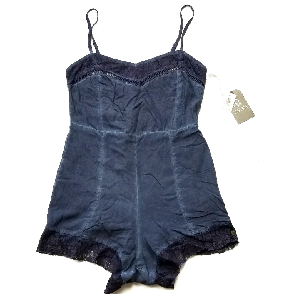 Element Dark Blue Romper